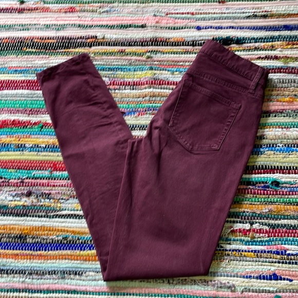 Ann Taylor LOFT Plum Cotton Pants-#1866 - Picture 8 of 12